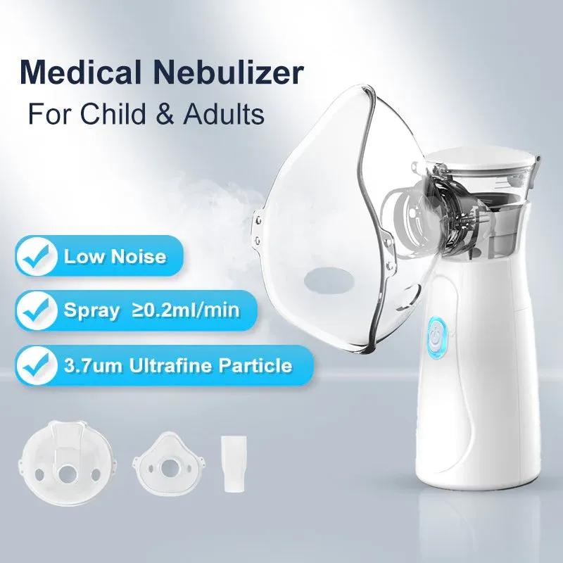 Rechargeable Mesh Nebulizer – Portable, Silent & Fast Relief
