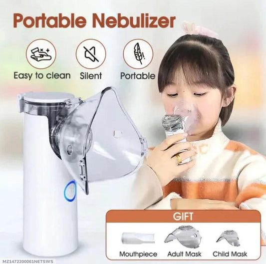 Rechargeable Mesh Nebulizer – Portable, Silent & Fast Relief